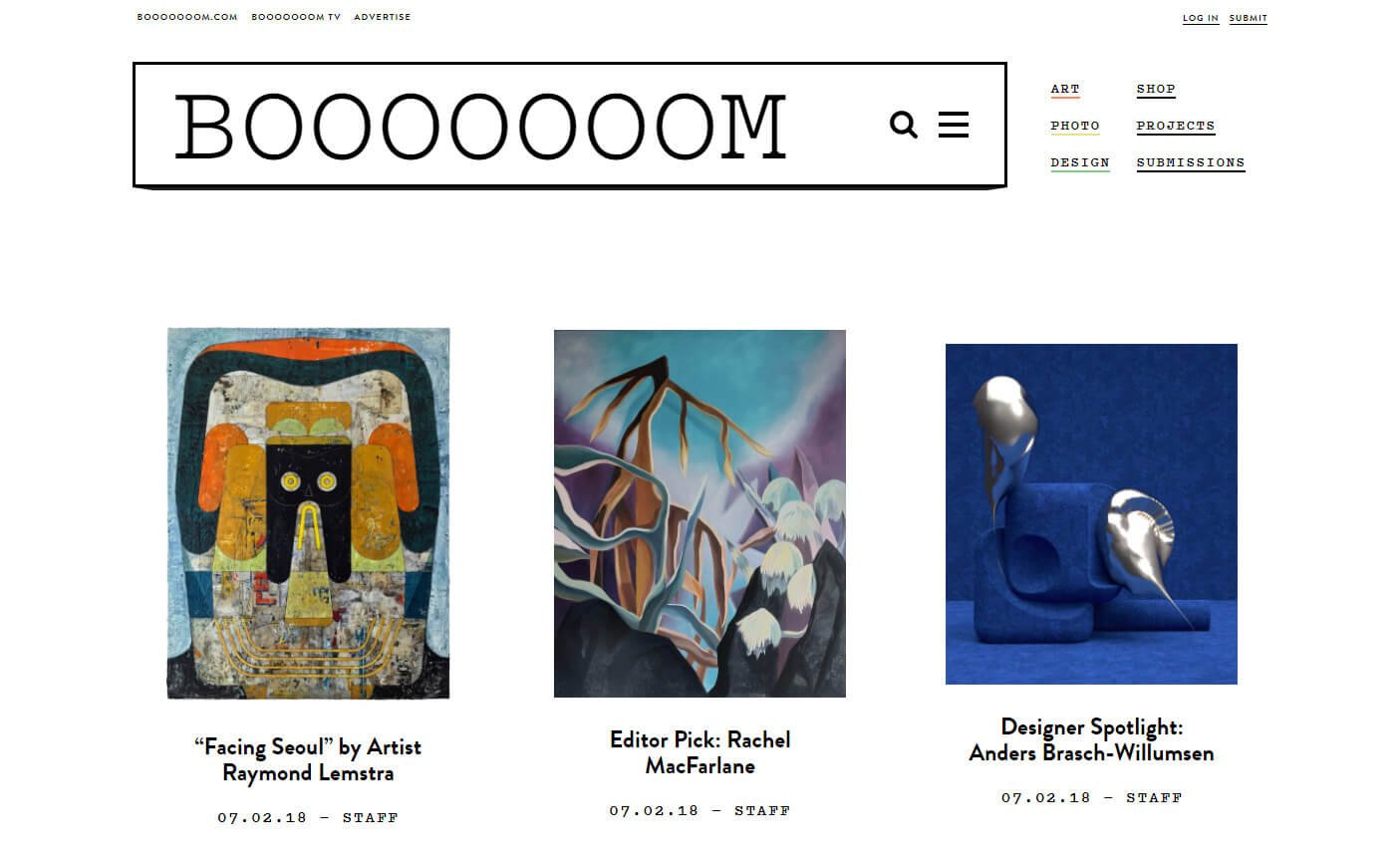 Booooooom design inspiration